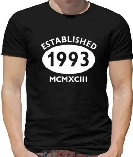 Römische Zahlen Geburtstag 1993 Herren - 26th - 26 - - Geschenk -aktuell