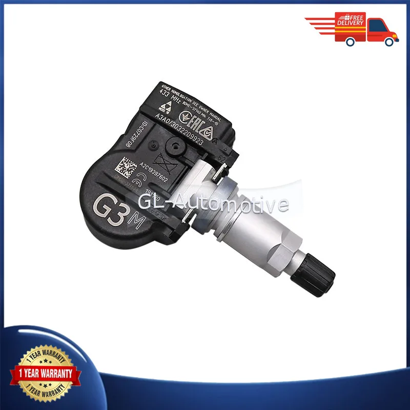 1/4PCS 433MHZ Car TPMS Tire Pressure Sensor For Mazda 2 3 5 CX-3 CX-5 CX-7 CX-9 MX-5 BHB637140A