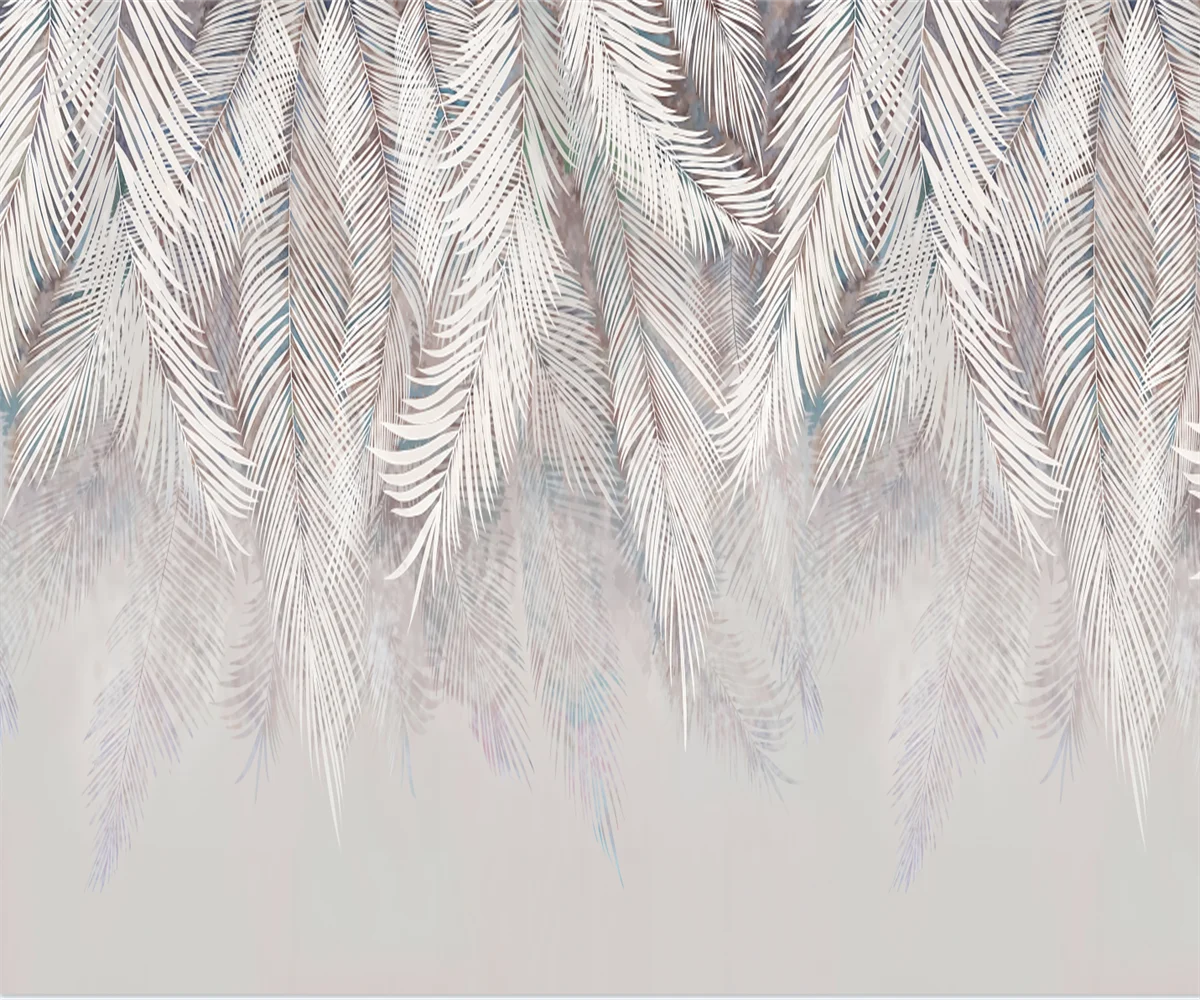 

Обои на заказ, скандинавские акварельные цветы и птицы, лилии, ТВ, гостиная, фон, настенные обои, украшение для спальни, фреска