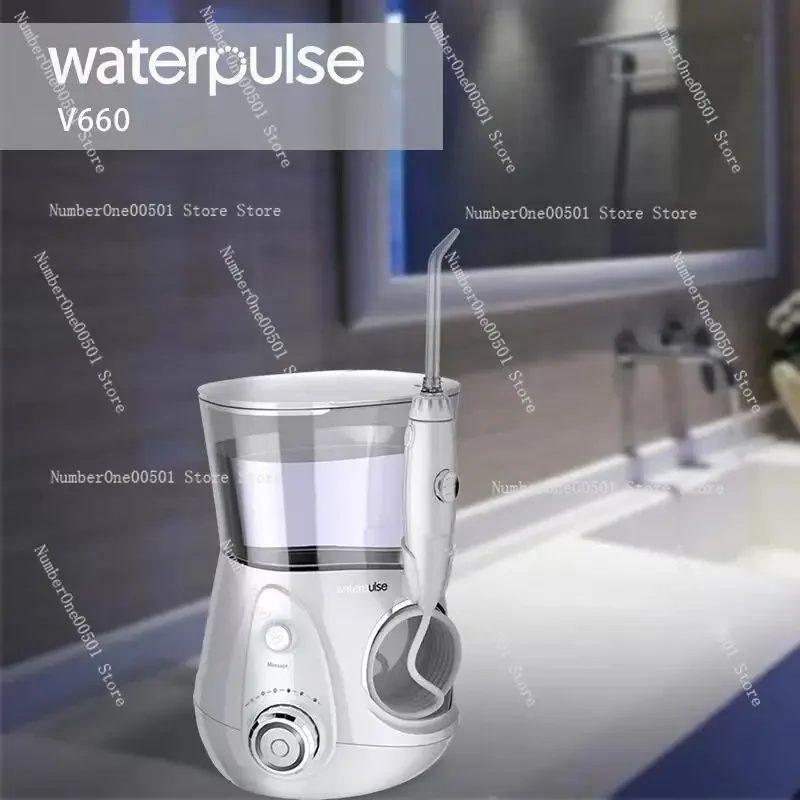 V660 Electric Water Flosser Dental Oral Irrigator for Braces Home Use