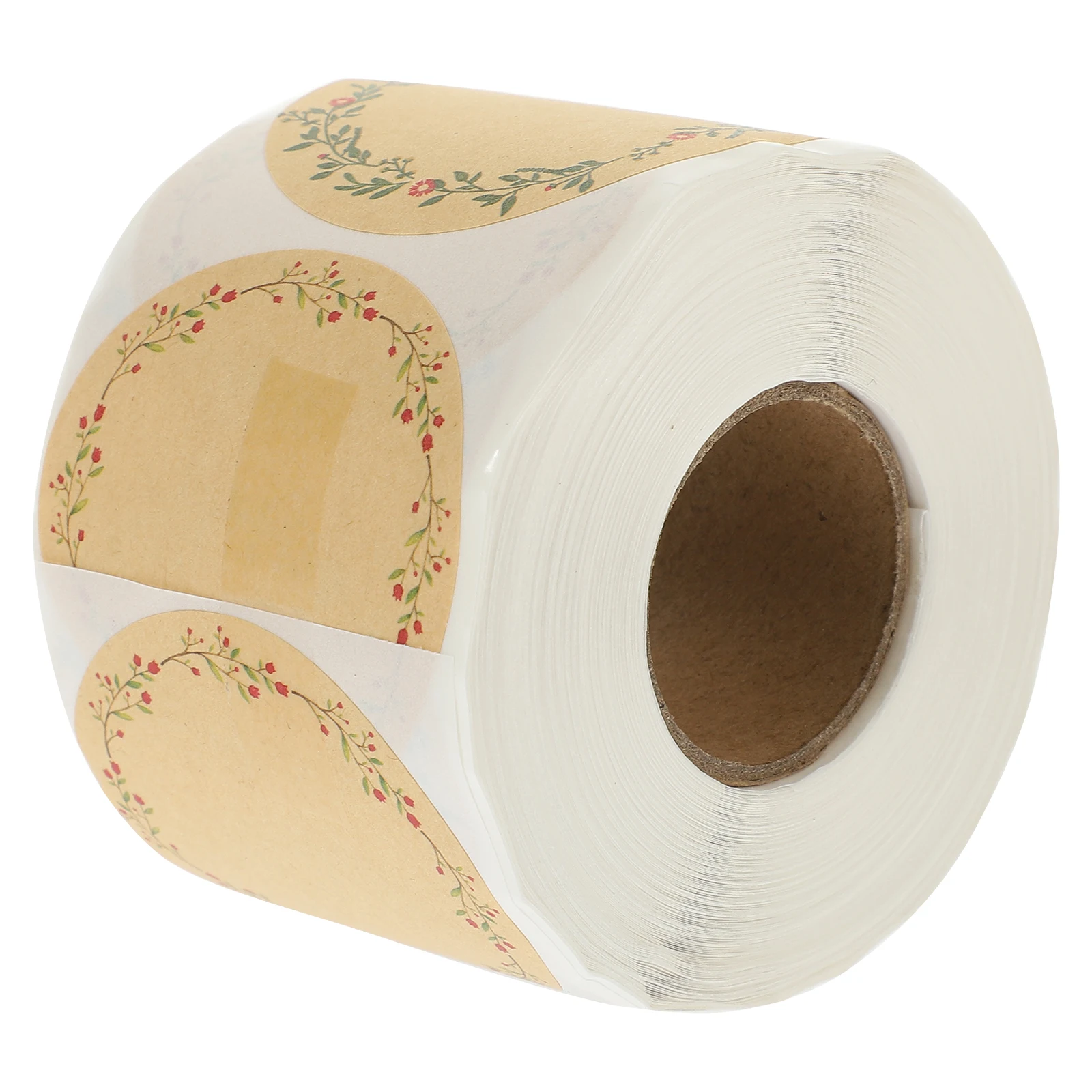 

Label Sticker Kraft Paper Christmas Decor Colored Sealing Stickers for Packaging