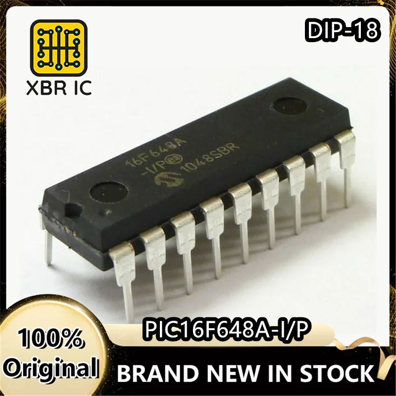 

(4/10 pieces) PIC16F648A PIC16F648A-I/P 16F648A DIP-18 microcontroller New original authentic spot fast delivery