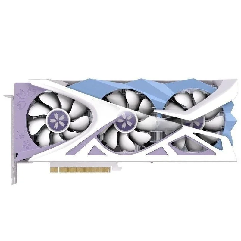 

RTX5070 12G graphics card game white high value two-dimensional element