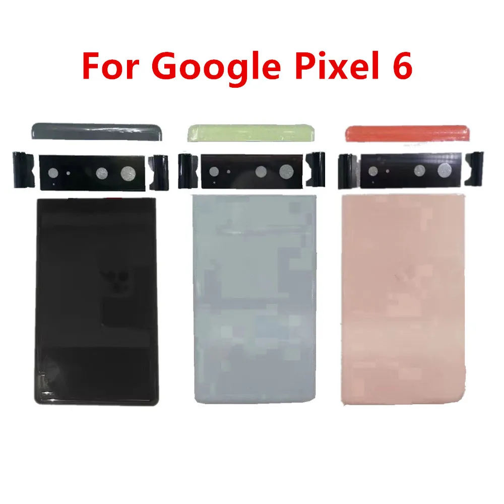 

Задняя крышка Pixel6 для Google Pixel 6 6,4 ", корпус, задняя крышка аккумулятора, запасная деталь