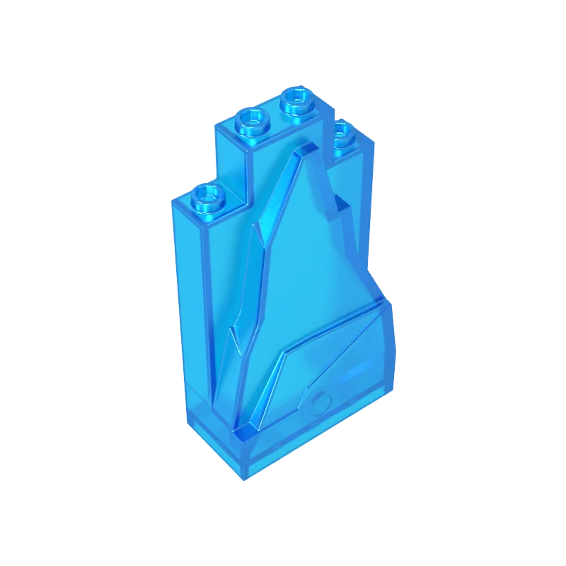 

Gobricks 10 шт. 47847 Rock Bricks Детали панели 2x4x6 Совместимый MOC Building Block Образовательная креативная модель игрушки для взрослых и детей DIY