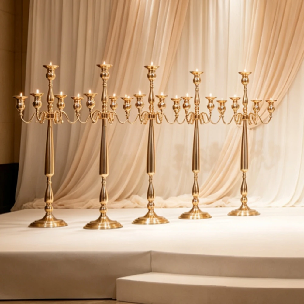 3-10ps)90cm-120cm)Professional Classic Elegant Wedding Chandelier candelabrum backdrop candlestick  Arch Stand for Event Parties