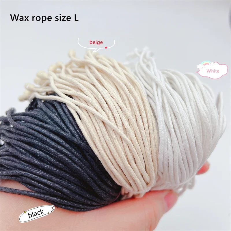 50/100/200 Pcs 20cm Wax Rope Clothings Tag Rope For Jewelrys Price Label With String Diy Jeans Shirt Clothing Tag Rope Wholesale