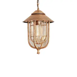 European-Style Outdoor Waterproof Chandelier Balcony Garden Aisle Villa Corridor Home Courtyard Gazebo Pendent Light