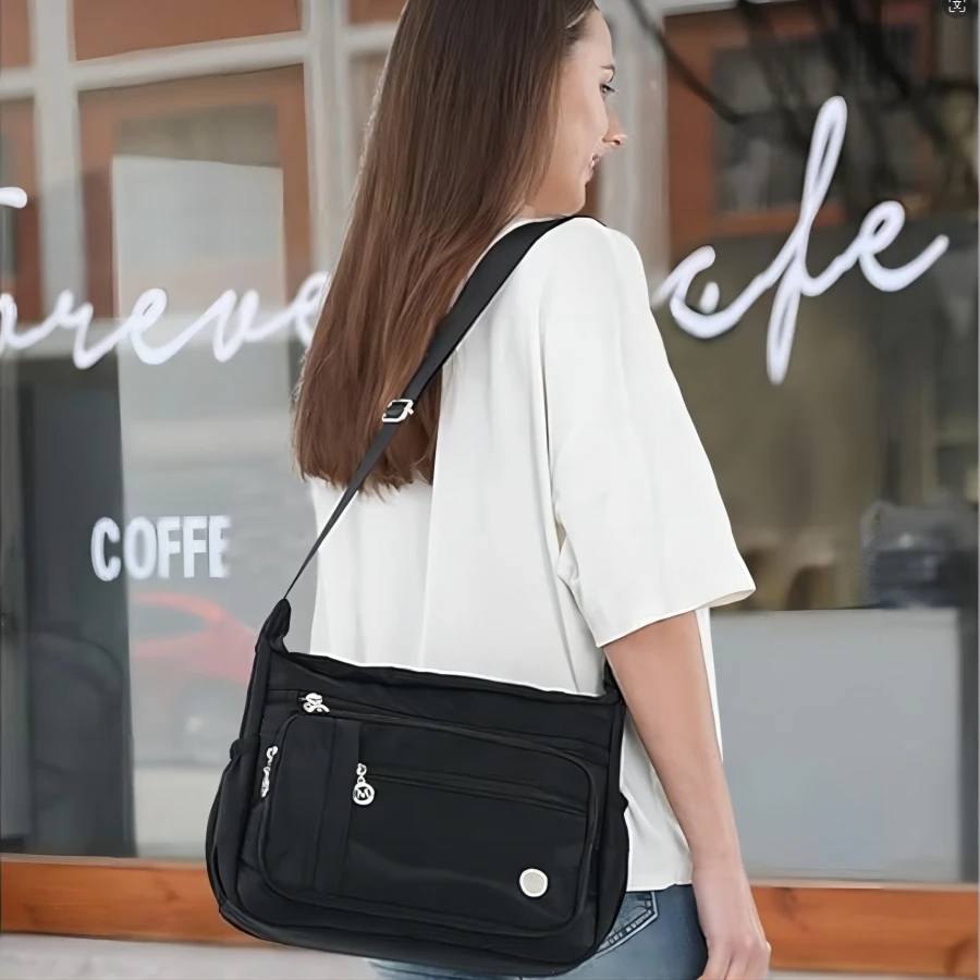 1pc Women Shoulder Handbag Roomy Multiple Pockets Bag Ladies Crossbody Purse Fashion Tote Top Handle Satchel