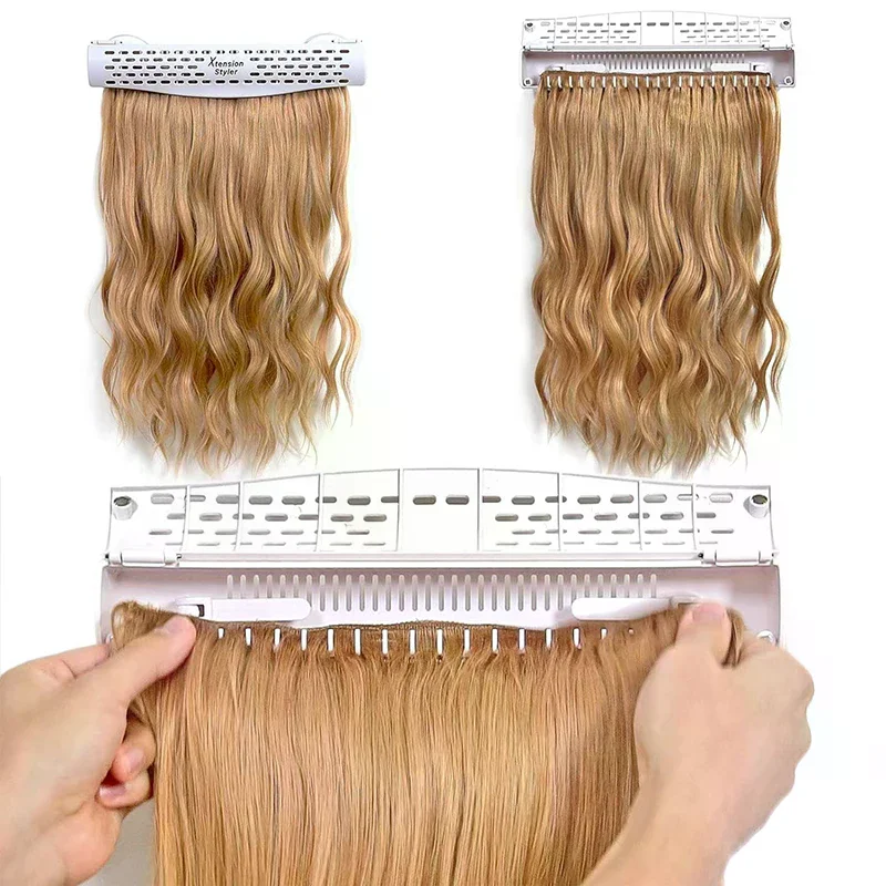 Hair Extension Holder Wigs Display Hair Styling Weaving Wig Storage Rack For Barber Hair Extension Stand