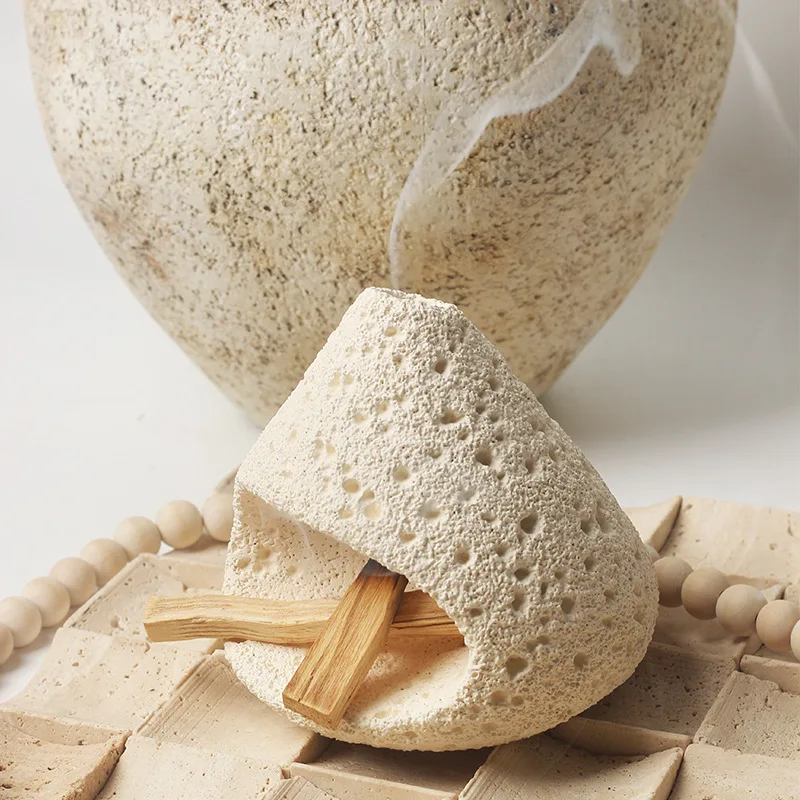 Palo Santo Houder Voor Log Cabins, Yoga & Spa Decor Wierook Houder & Brander Asvanger Lade Home Decor Zen Meditatie Cadeau
