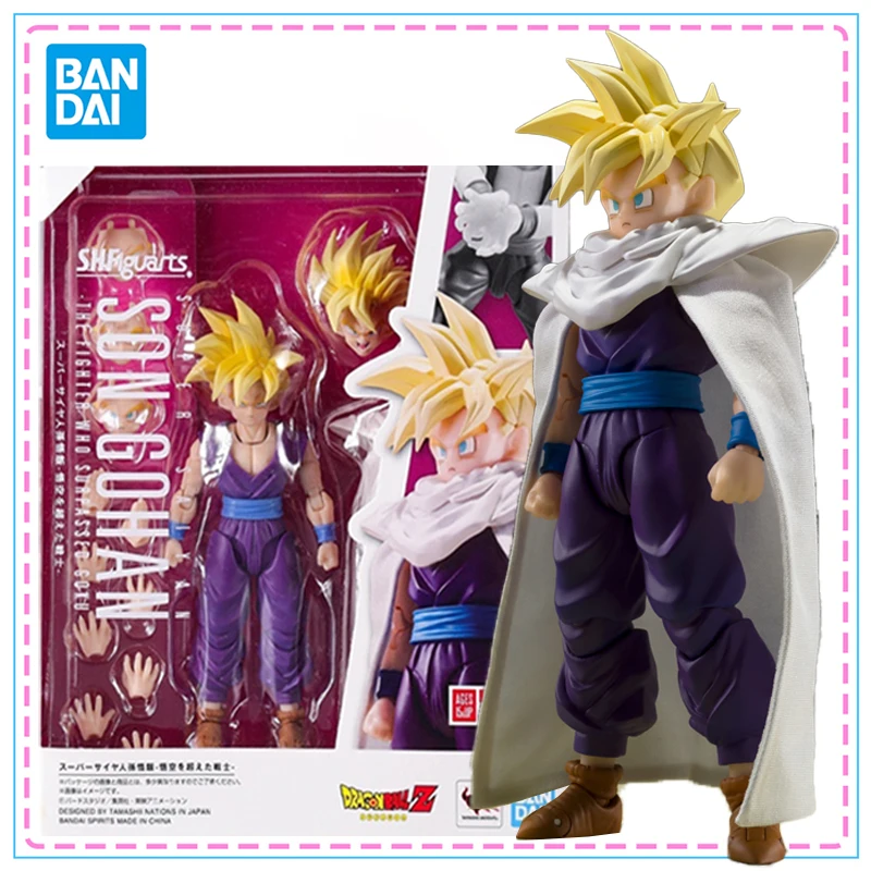 

Bandai S.H.Figuarts Dragon Ball Shf Super Saiyan Son Gohan The Fighter Who Surpassed Action Figure Collectible Toy Gift ModelKit