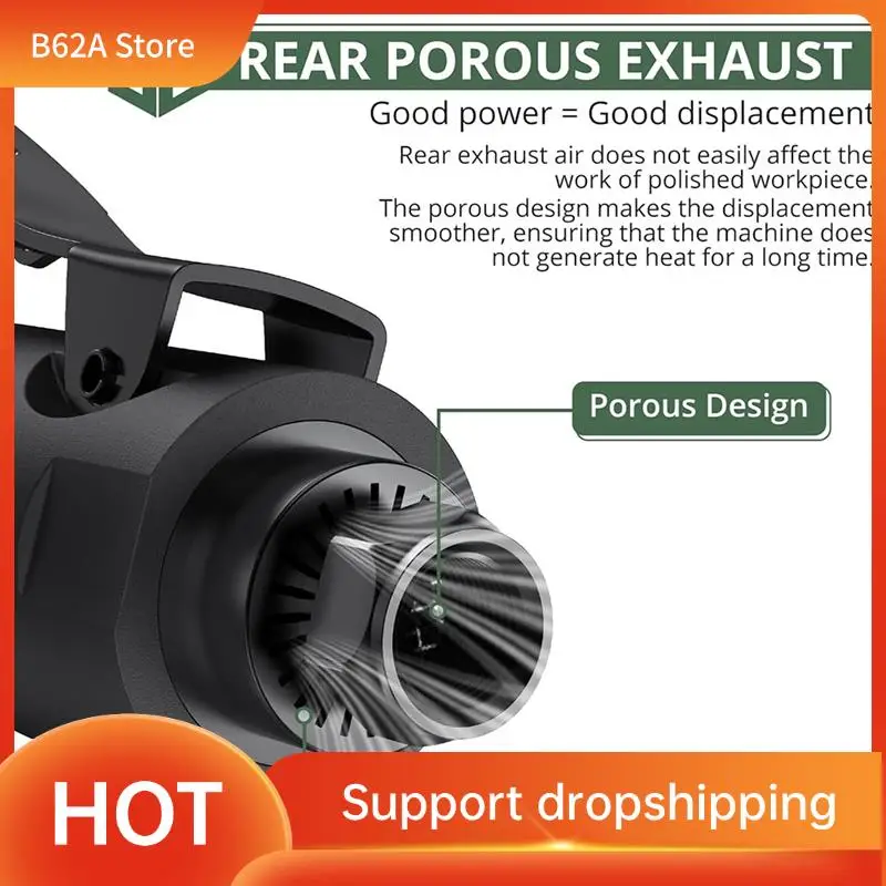 

B62A Air Straight Die Grinder,1/4In Pneumatic Angle Die Grinder,25000 RPM,For Contour Grinding, Cutting,Polishing,Weld Repair