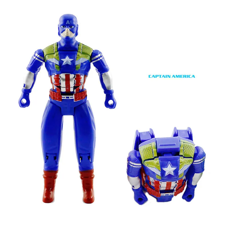 Marvel vingadores gashapon brinquedos capitão américa homem de ferro homem-aranha hulk transformando ovos brinquedos infantis & presentes do festival