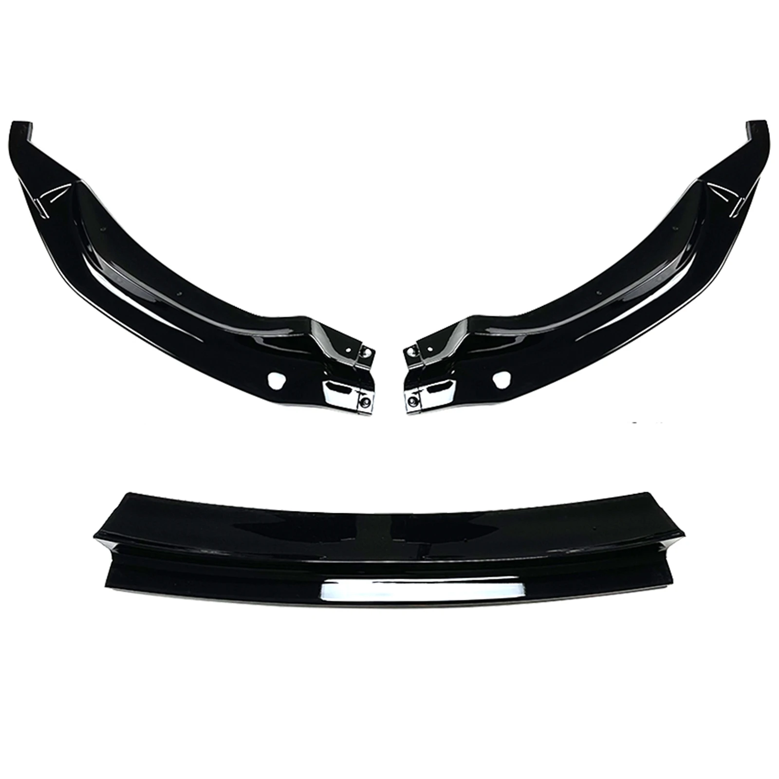 Car Front Bumper Spoiler Lip Lower Blade Flare Splitter For BMW M3 F80 4 Door Sedan OEM M4 F82 F83 2015-2020