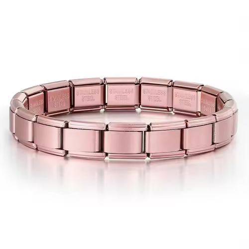 2025 New Men and Women Starry Colors 18 Pieces Italian Charm Fit 9mm Stainless Steel Modular Bracelet Wholesale Jewelry - Image 14