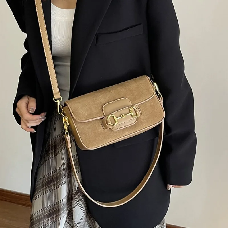 

Простые сумки на ремне с стильным принтом, универсальная школьная женская сумка в стиле Майяра во время покупок