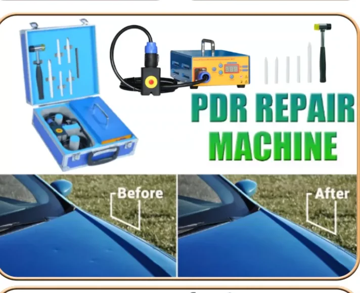 New Automotive Sheet Metal Dent Repair Tool 220V Heated Sheet Metal Repair Machine Ice Roar Dent Repair Instrument