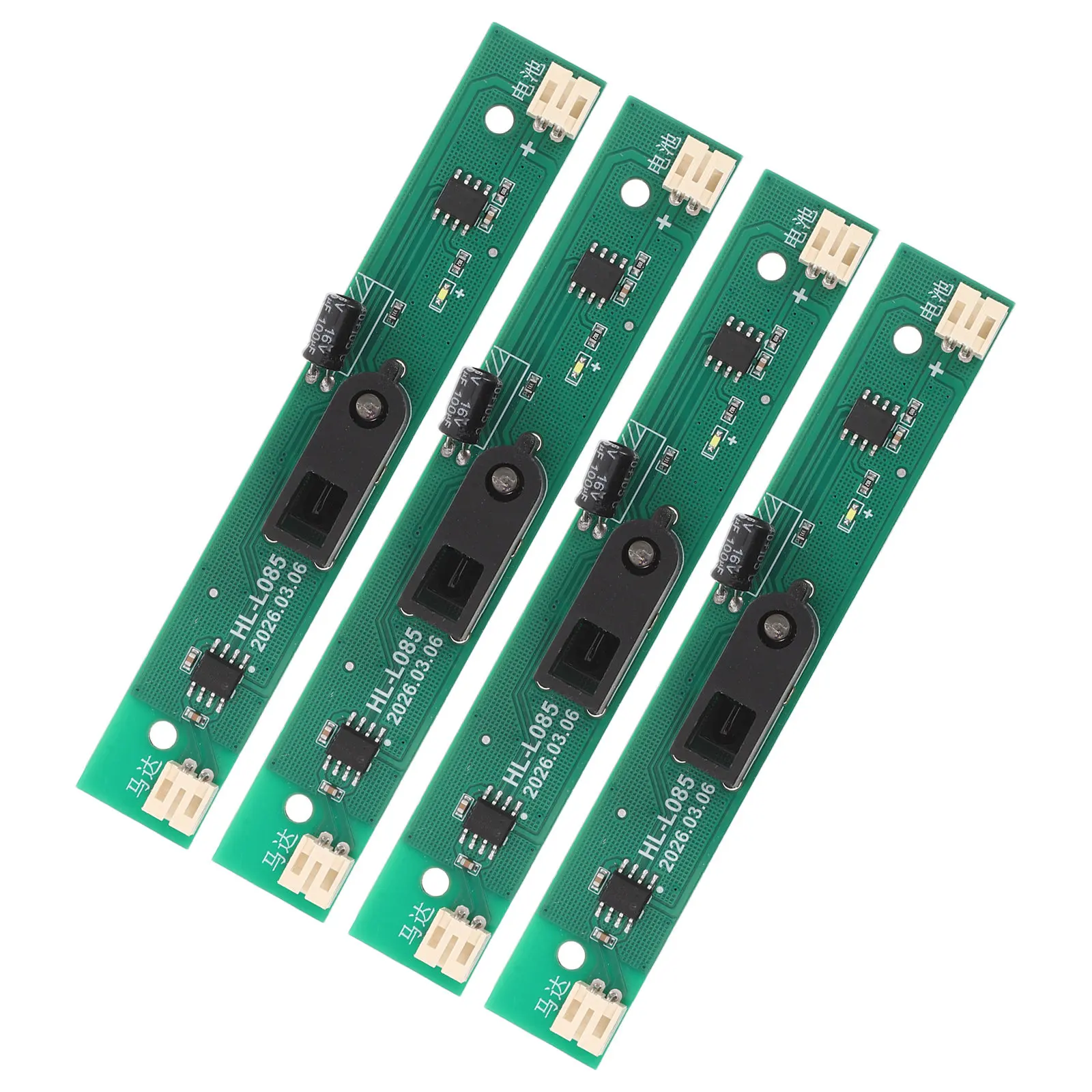 4Pcs Trash Can Sensor Touchless Control Automatic Kitchen Garbage Bin Circuit Board Replacement for Motion Sensor