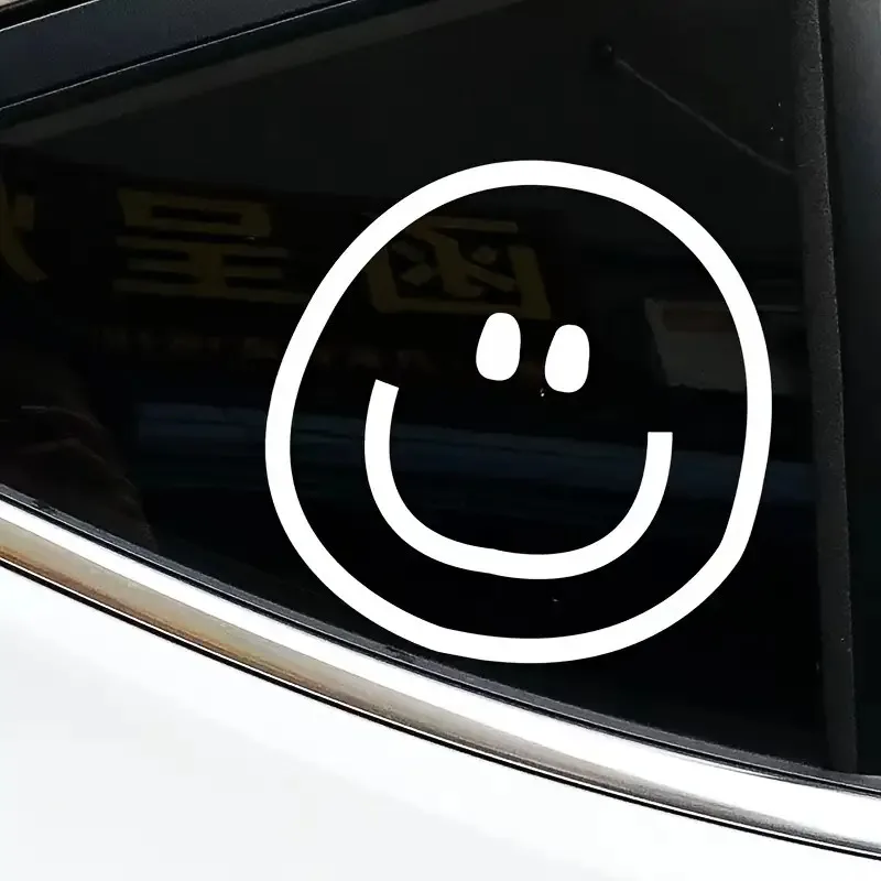 

Put A Smile On Your Ride - Adorable & Waterproof Car Sticker Decals!