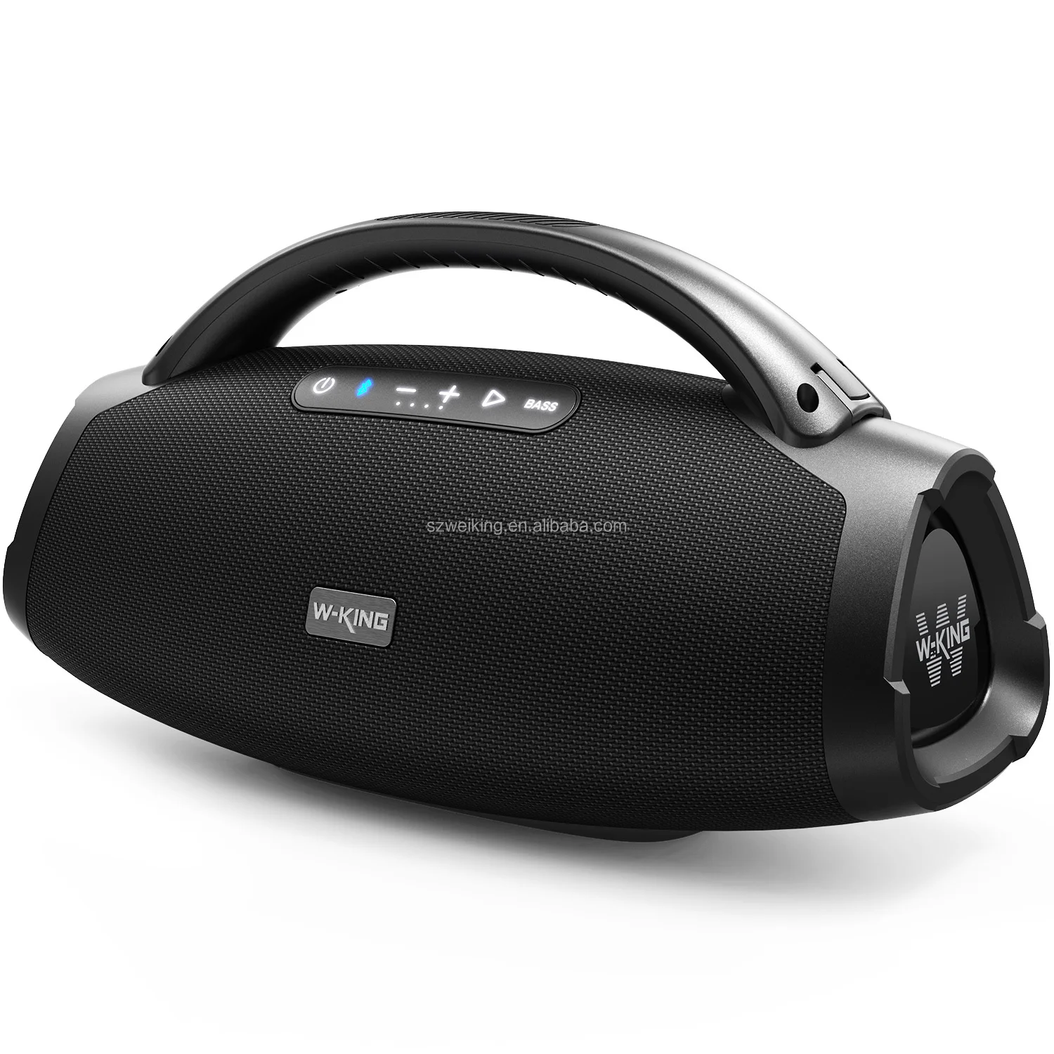 W-KING 200W Wireless Portable Speaker XBass IP67 Waterproof 24H Playtime TWS with Fast Charging and Optional Wireless Mic