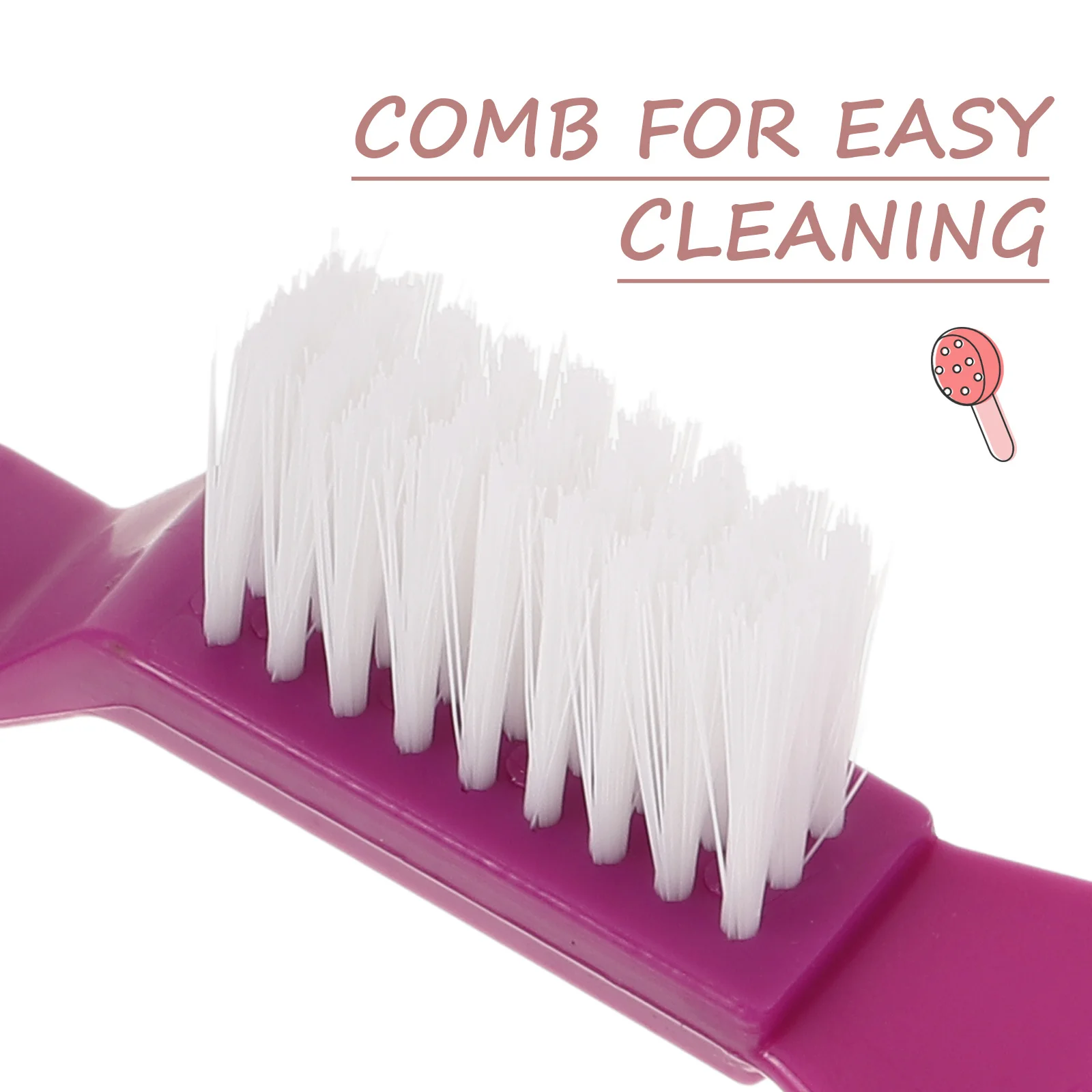 فرشاة تنظيف مشط الوسادة الهوائية، أداة تنظيف فرشاة الشعر المحمولة، سهلة الاستخدام، مزيل التنظيف العميق، مستلزمات الشعر في الصالونات