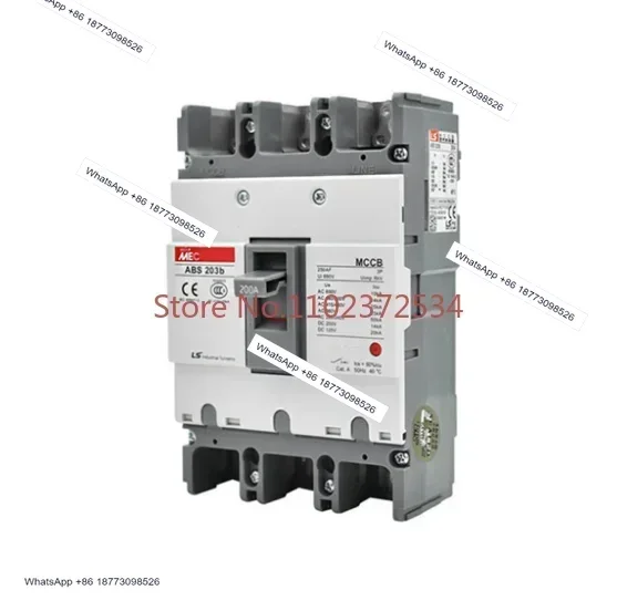 

ABS203b 225A South Korean l-s power generation ABE202b 200A molded case circuit breaker ABH204b 150A