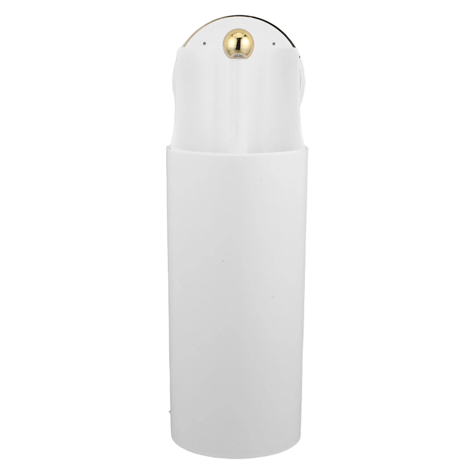 Makeup Brush Holder Auto Lift White Cover Brush Cup Vanity Organizer Dustproof Desktop Makeup Storage Stand