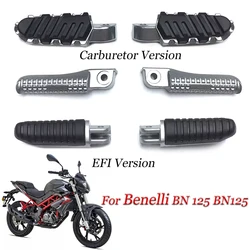 Motorcycle Front Left Right Footrest  Foot Pegs Foot Pedals Rear Footpeg For Benelli BJ150-29B/29A BJ150i BN 125 BN125