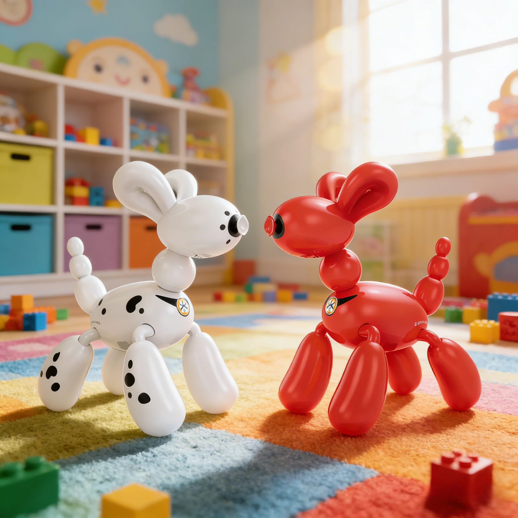 리모컨 강아지, 리모컨 프로그래밍 풍선 강아지, 어린이와 소년을 위한 지능형 노래와 춤 장난감