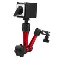 Gage Holder Magnetic Base Adjustable Tool Holder Indicator Stand Metal Magnetic Gauge Base Holder Digital Level Test
