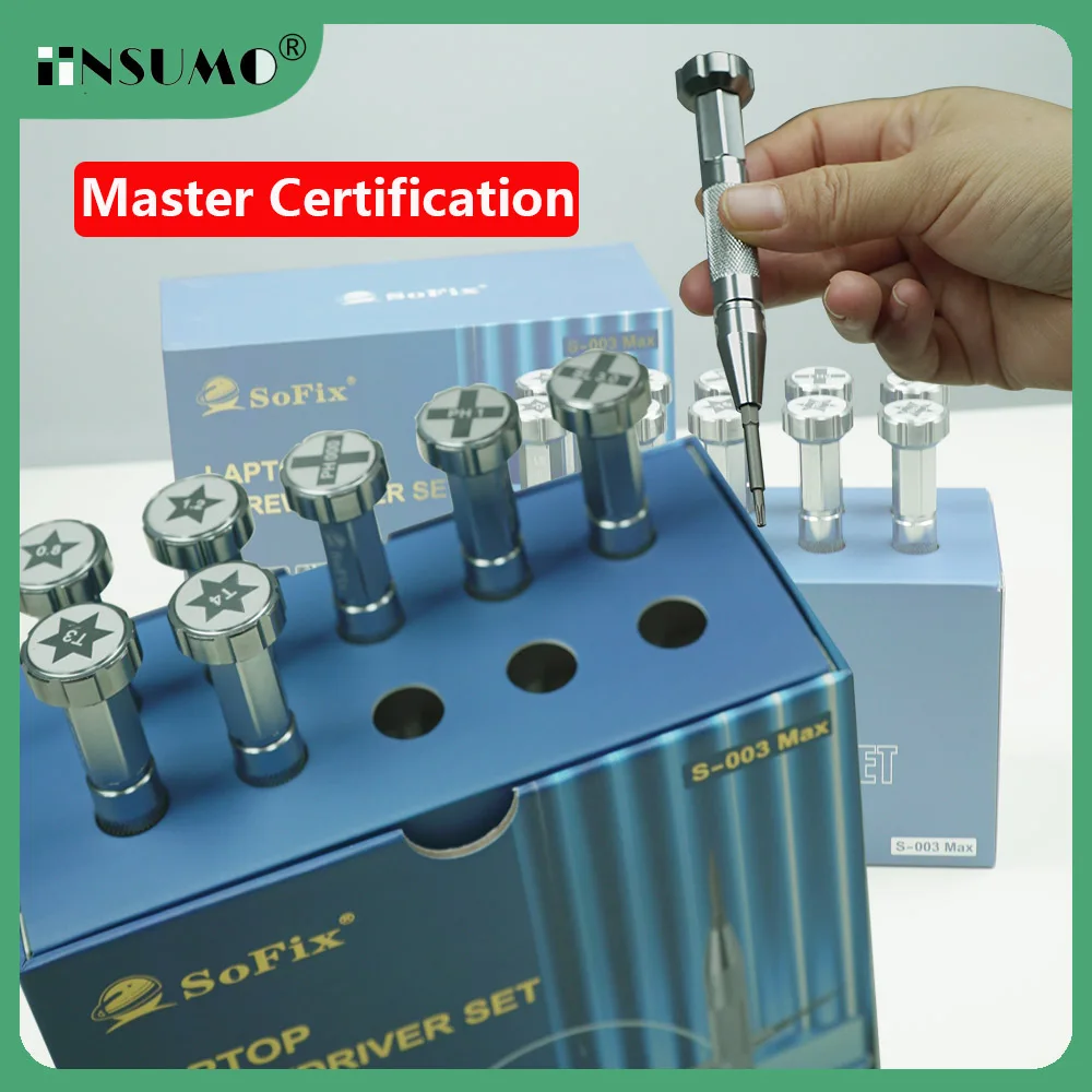 Sofix S-003Max Laptop Screwdriver Set for Laptop MacBook Tablet IPhone Android Screw Removal Installation Full Range Repair Tool