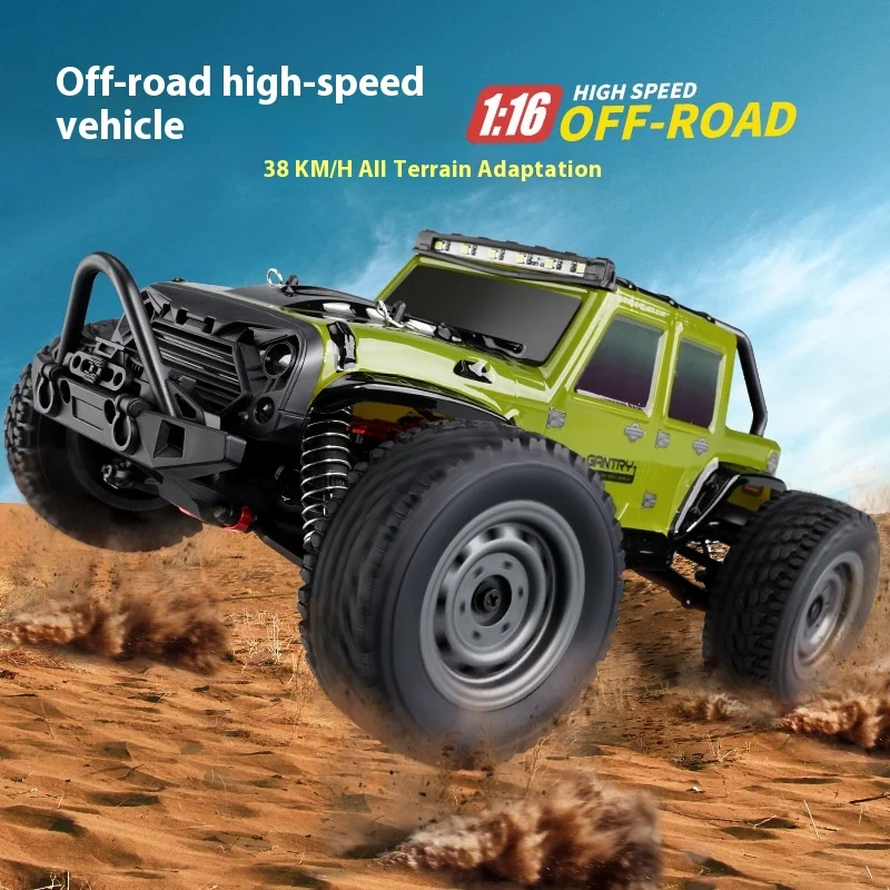 New SCY 16103 RC Car Full-Scale Off-Road High-Speed RC Car 70KM/H Four-Wheel Drive Jeep Car Model Boy Birthday Gift Toys