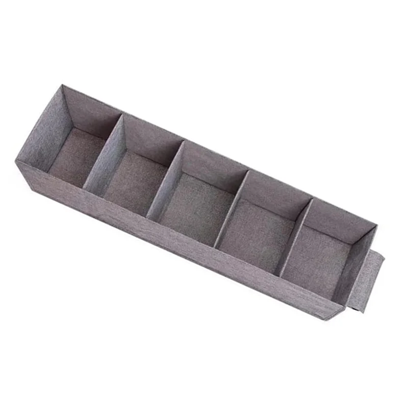 

ABPR-2X Wardrobe Hanging Storage Bag Interlayer Drawer Type Clothes Hangers Holder Portable Organizer Hanging (5 Layers)