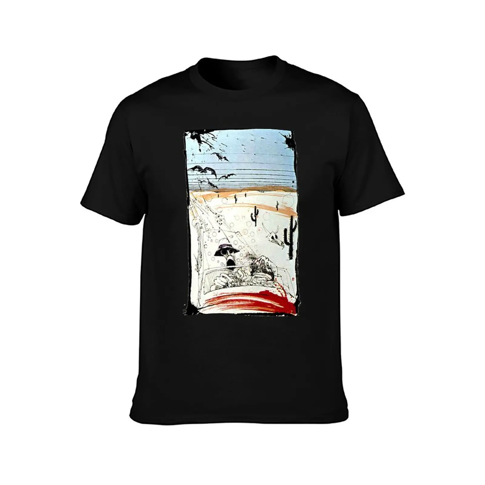 Fear and This is bat country - Loathing in Las Vegas T-Shirt Fitness Training Breathable Tee T-Shirt