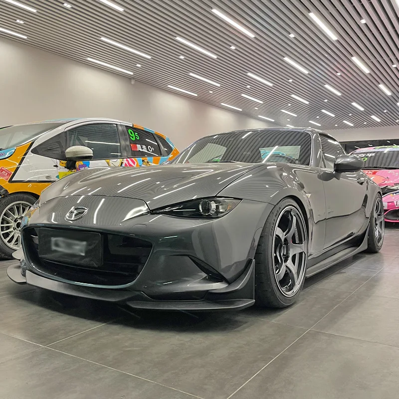 Suitable for Mazda Miata MX5 ND RF Carbon Fiber Front Lip Small Surrounding GV Front Shovel Chin Head Lip Retrofit
