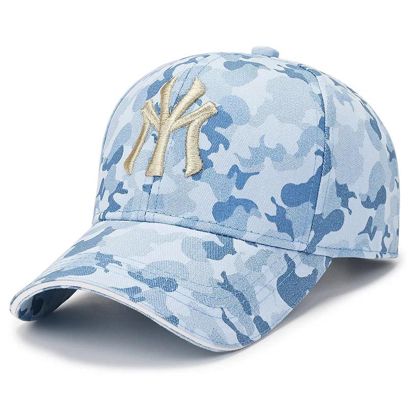 Boné de beisebol nova iorque masculino, boné camionista camuflado, snapback bordado, esportes ao ar livre, golfe, ajustável, masculino, moda