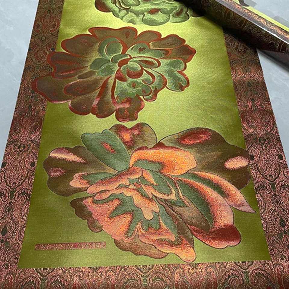 

Luxury Wedding Gele & Headwrap Set - 2-PC African Sego with 3D Floral Embroidery, High-Quality Fabric for Women's Party TX-5-13