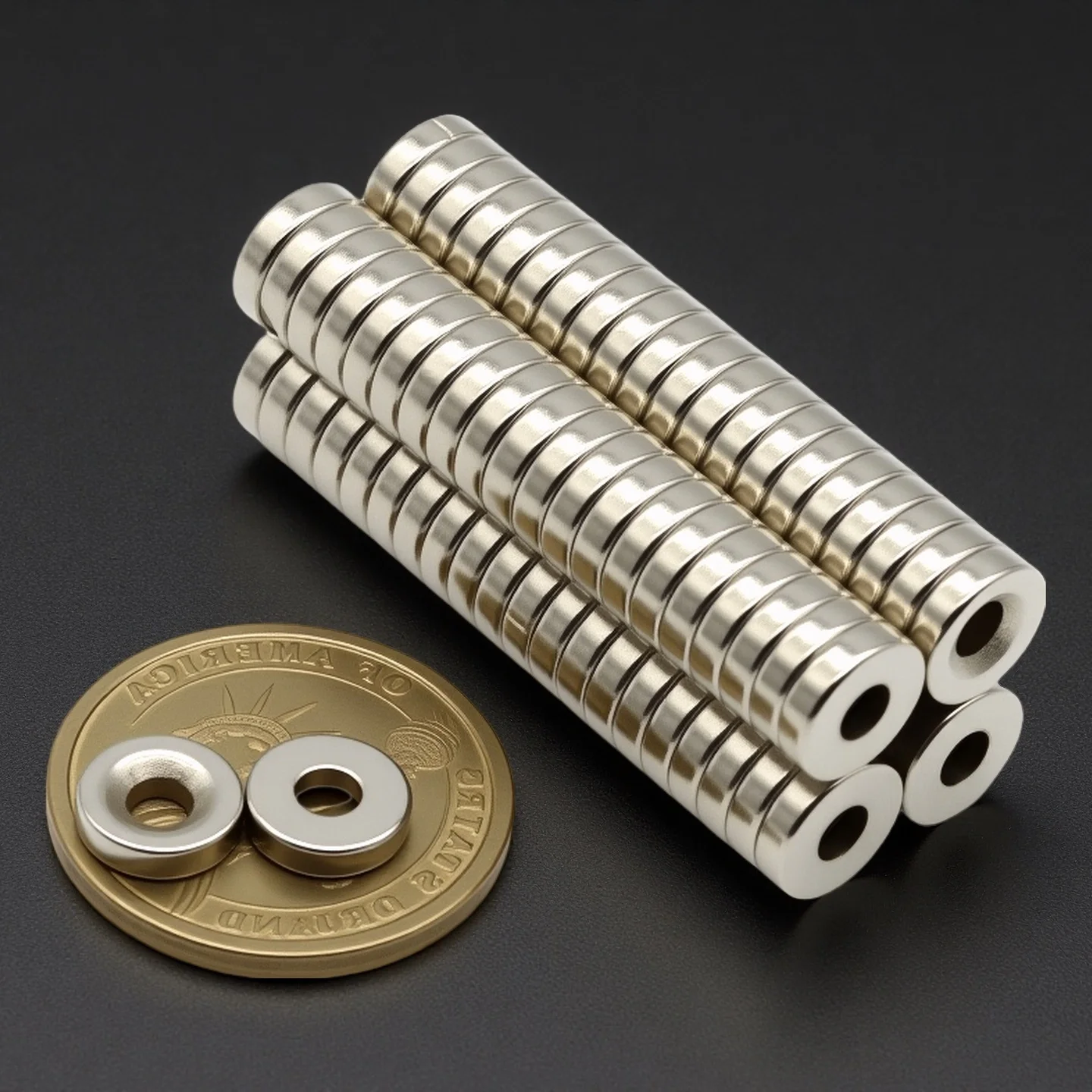 10x3-3mm Super Strong Magnet N35 Round With Holes Magnetic NdFeB Neodymium Magnet Powerful Disc imanes Refrigerator Magnets