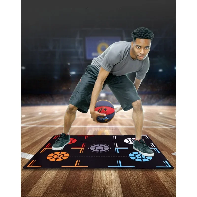 Basketball Training Mat Durable Non Slip Foldable Kids Adults Dribble Training Mat Basketball Training Indoor Ourdoor Equipment