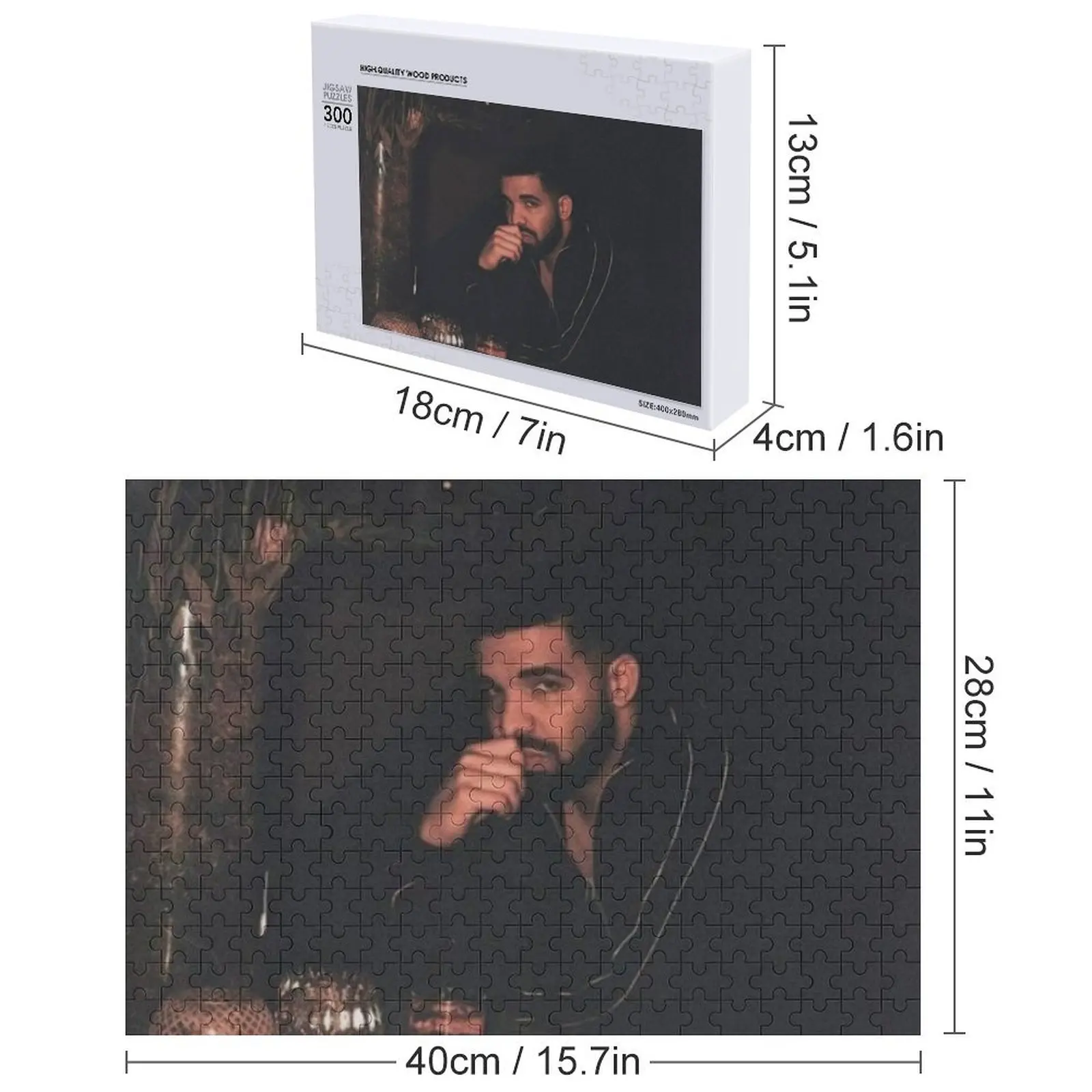 Puzzle vintage Drake con motori in scala, puzzle per bambini, gioco per bambini, puzzle regalo con foto personalizzate