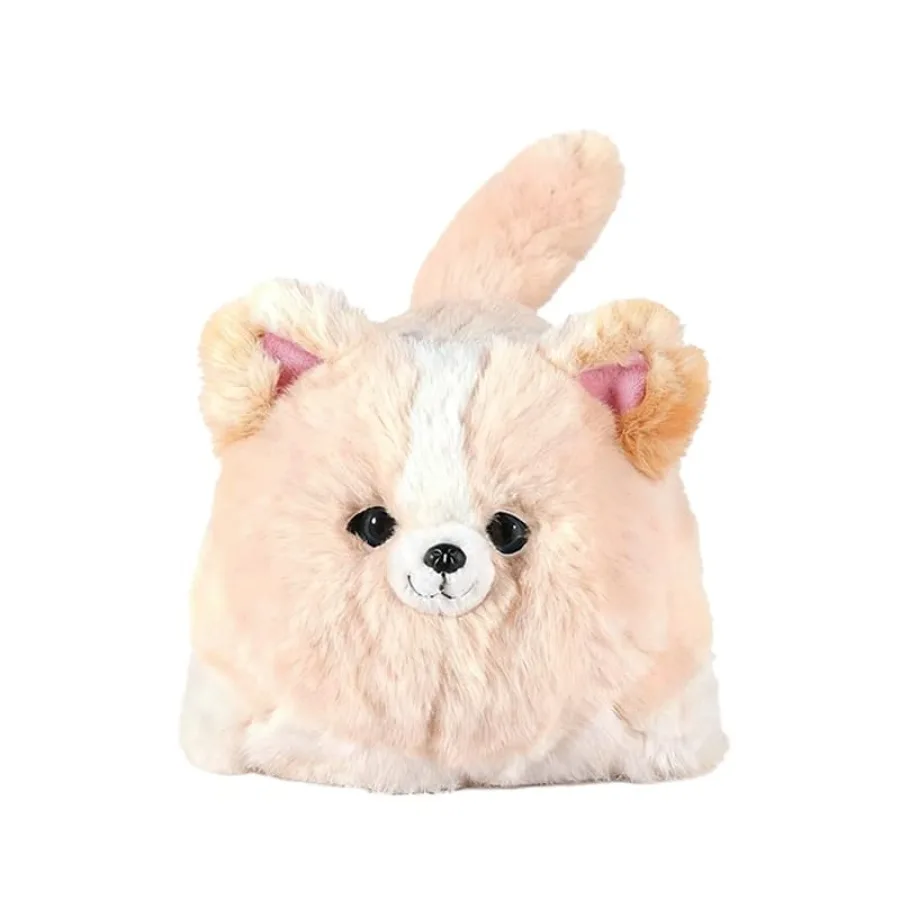 

Corgi Toy Robot Puppy - AI Robot Dog with Realistic Movements Soft Plush Material Brown Color Interactive and Lifelike Behavior