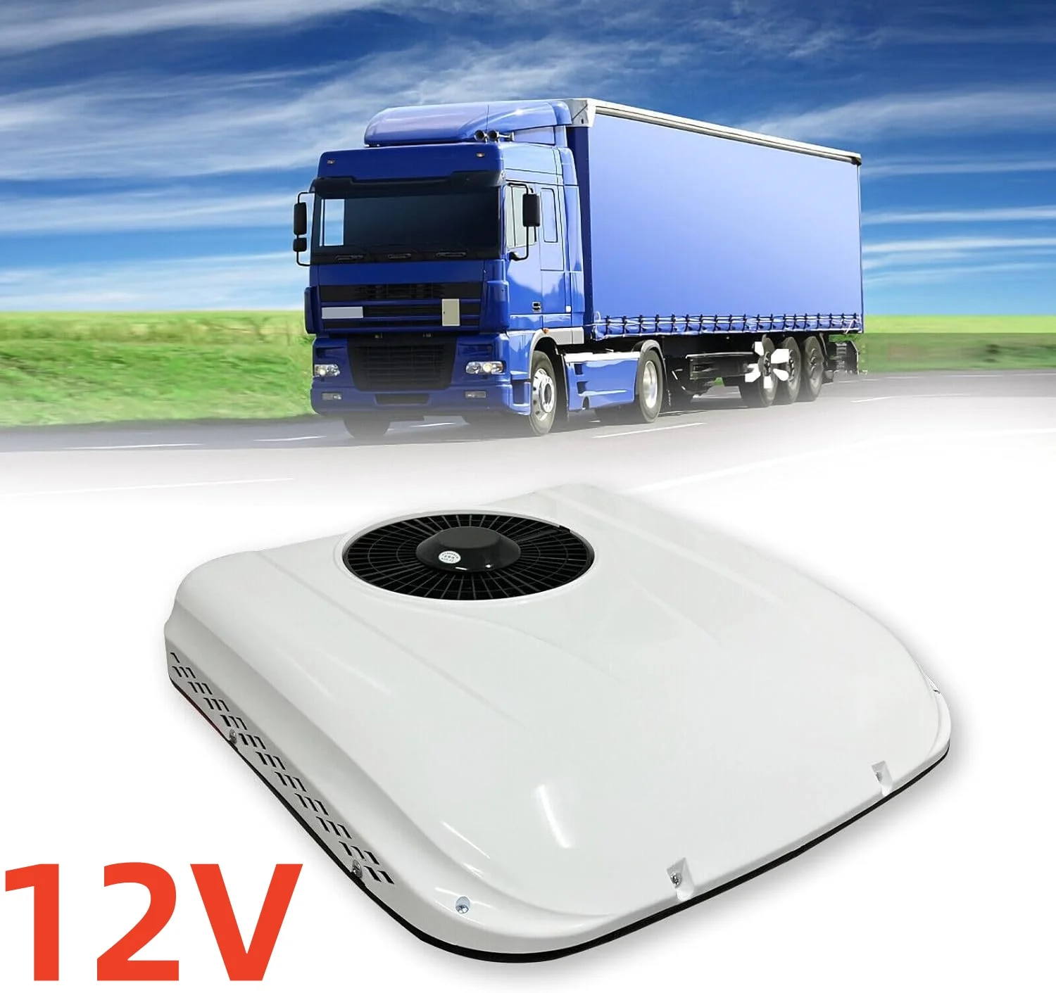 

12V 24V Electric Air Conditioning for Truck RV Rooftop Refrigeration Motorhome Camper Van Caravan Car Parking Cooling System