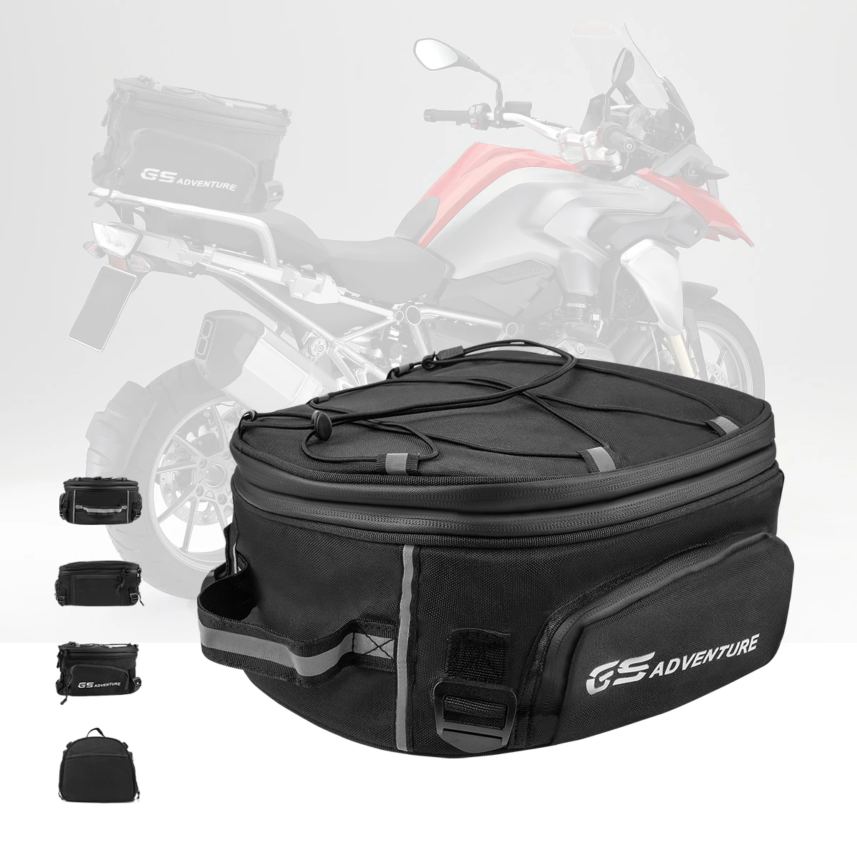 

Motorcycle Tail Bags Universal For BMW R1200GS R1250GS R 1200GS R 1250 GS GSA ADV LC Tailbag Luggage Panniers Rack Top Cases