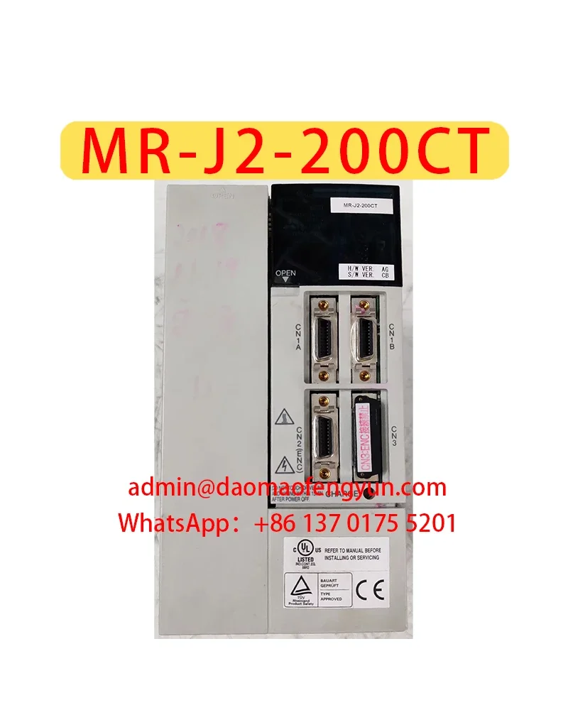 

MR-J2-200CT Used Servo Drive，MR J2 200CT，Fast shipping