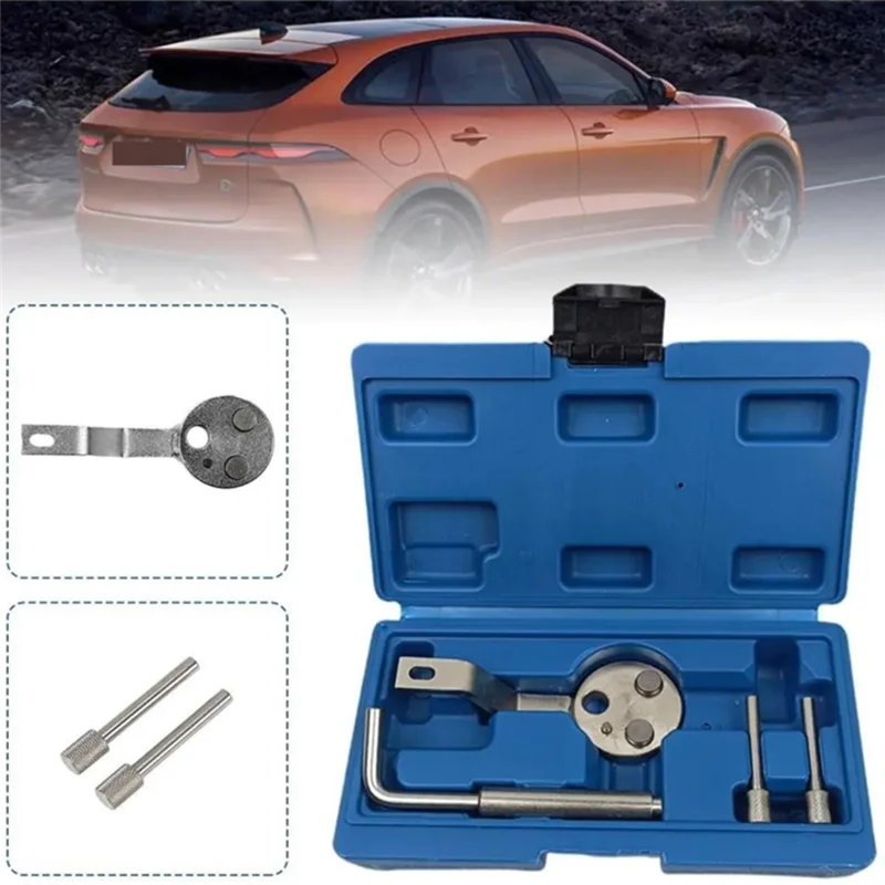Kit di fasatura del motore Manovella a camma Strumenti di bloccaggio della temporizzazione Strumento di bloccaggio del volano per Ford Transit 2.2 Tdci Cartool