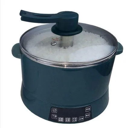 110V Low Sugar Rice Cooker Automatically Lift Stainless Steel Electric Hot Pot Cookers Home Appliance Chafing Dish Noodle Steam