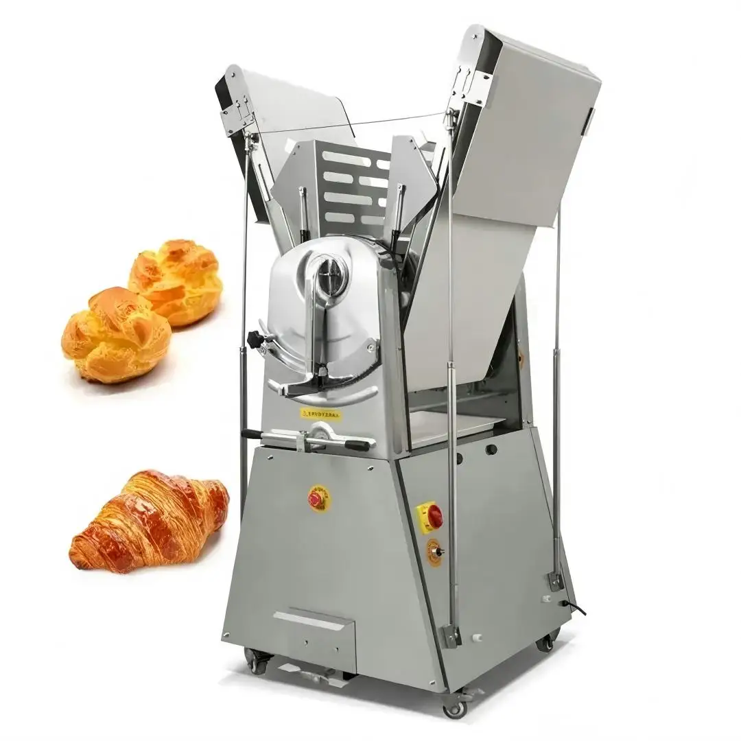 Automatic Bakery Phyllo Puff Pastry Laminadora De Masa De Panaderia 30 kg Roller Mini Small Dough Sheeter Flatten Machine Price