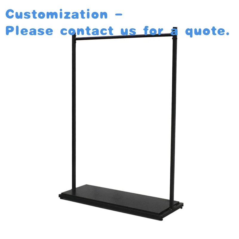

custom.Kainice Customized Metal Garment Display Shelf Furniture Clothing Display Rack Stand Garment Store