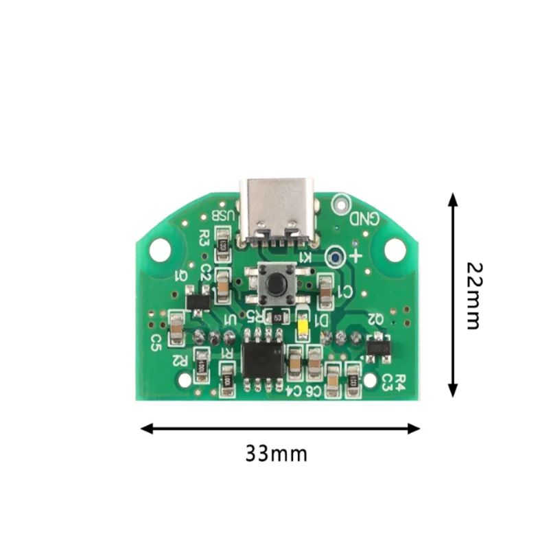 Dual Jet Module USB Humidifier Drive Circuit Board Atomization Experimental Equipment Ultrasonic DIY Incubation Equipment
